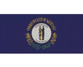 Jeep Gladiator Grill Inserts 2020-Present Gladiator Kentucky State Flag Under The Sun Inserts