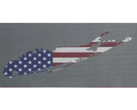 Jeep Gladiator Grill Inserts 2020-Present Gladiator Long Island OldGlory Under The Sun Inserts