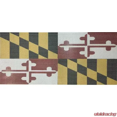 Jeep Gladiator Grill Inserts 2020-Present Gladiator Maryland Under The Sun Inserts - INSRT-MD-JT