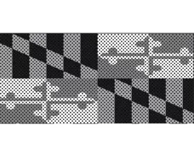 Jeep Gladiator Grill Inserts 2020-Present Gladiator Maryland BlackOut Under The Sun Inserts