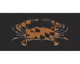 Jeep Gladiator Grill Inserts 2020-Present Gladiator Maryland Crab Orange Under The Sun Inserts