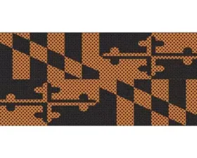 Jeep Wrangler Grill Inserts 07-18 JK Maryland Orange Under The Sun Inserts