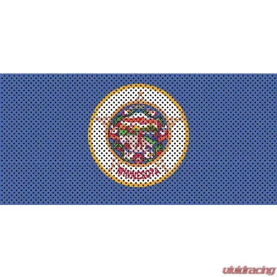 Jeep Gladiator Grill Inserts 2020-Present Gladiator Minnesota State Flag Under The Sun Inserts - INSRT-MN-JT