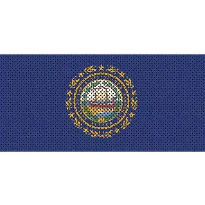 Under The Sun Inserts Jeep Wrangler Grill Inserts 2018-Present JL New Hampshire State Flag - INSRT-NH-JL