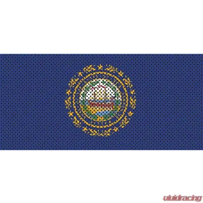 Jeep Gladiator Grill Inserts 2020-Present Gladiator New Hampshire State Flag Under The Sun Inserts - INSRT-NH-JT