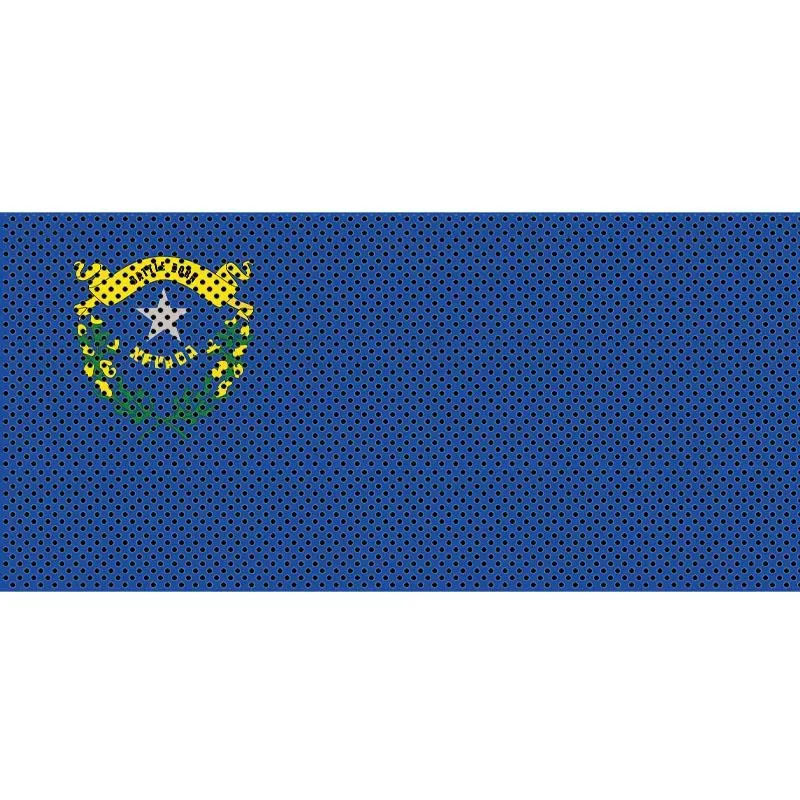 Jeep Gladiator Grill Inserts 2020-Present Gladiator Nevada State Flag Under The Sun Inserts - INSRT-NV-JT