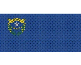 Jeep Gladiator Grill Inserts 2020-Present Gladiator Nevada State Flag Under The Sun Inserts