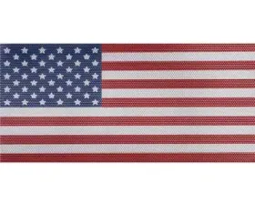 Jeep Wrangler Grill Inserts 2018-Present JL Old Glory Under The Sun Inserts