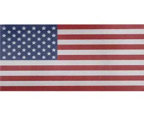 Jeep Gladiator Grill Inserts 2020-Present Gladiator Old Glory Under The Sun Inserts