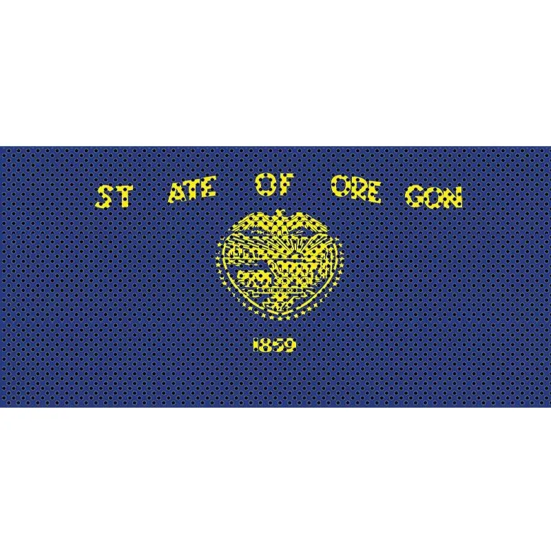 Jeep Gladiator Grill Inserts 2020-Present Gladiator Oregon State Flag Under The Sun Inserts - INSRT-OR-JT