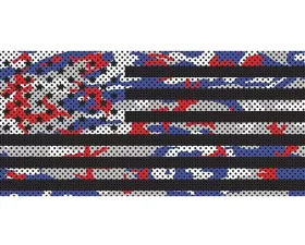 Jeep Gladiator Grill Inserts 2020-Present Gladiator Patriot Colors Camo Stars And Stripes Under The Sun Inserts