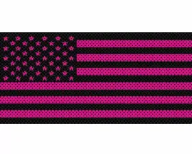 Jeep Gladiator Grill Inserts 2020-Present Gladiator OldGlory Pink Under The Sun Inserts