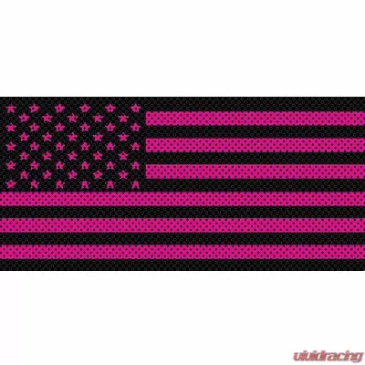 Jeep Gladiator Grill Inserts 2020-Present Gladiator OldGlory Pink Under The Sun Inserts - INSRT-PNKOG-JT