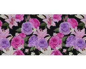 Jeep Wrangler Grill Inserts 07-18 JK Pink Roses Under The Sun Inserts