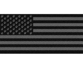 Jeep Wrangler Grill Inserts 2018-Present JL Paws Black Out Under The Sun Inserts