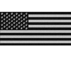 Jeep Wrangler Grill Inserts 07-18 JK Paws Black And White Under The Sun Inserts