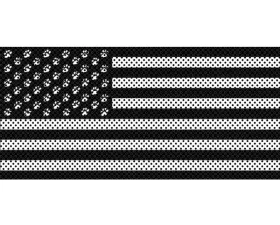 Jeep Gladiator Grill Inserts 2020-Present Gladiator Paws Black And White Under The Sun Inserts