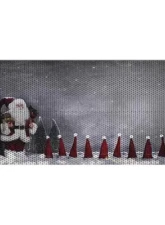 Jeep Wrangler Grill Inserts 07-18 JK Santa Hats Under The Sun Inserts                                     - INSRT-SANTAHAT-JK - Image 2