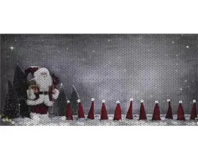 Jeep Wrangler Grill Inserts 2018-Present JL Santa Hats Under The Sun Inserts