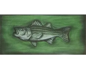 Jeep Gladiator Grill Inserts 2020-Present Gladiator Striped Bass Under The Sun Inserts