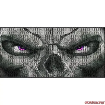 Jeep JL and Gladiator JT Grille Insert Skull Face Purple Eyes Under The Sun Inserts - INSRT-SFPRP-JL/JT