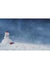 Jeep Wrangler Grill Inserts 2018-Present JL Snowmen Hill Under The Sun Inserts                                     - INSRT-SMHILL-JL - Image 2