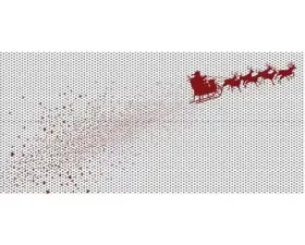 Jeep Wrangler Grill Inserts 2018-Present JL Santas Sleigh Under The Sun Inserts