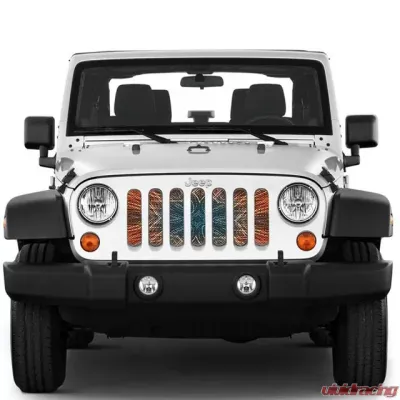 Jeep JK Grille Insert Star Fire Under The Sun Inserts - INSRT-STRBST-JK