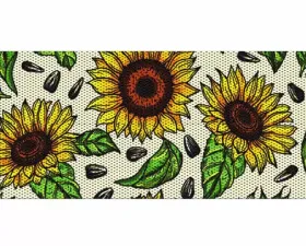 Jeep JL and Gladiator JT Grille Insert Sunflowers Under The Sun Inserts