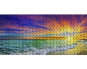 Jeep JK Grille Insert Sunset Under The Sun Inserts