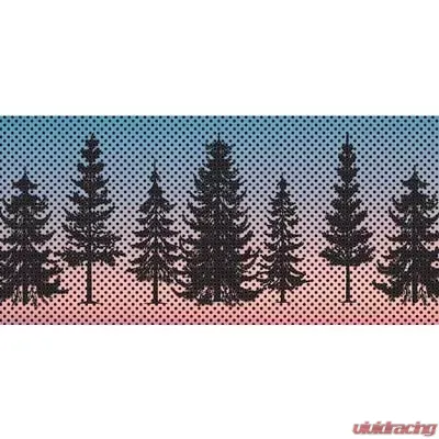 Jeep Wrangler Grill Inserts 07-18 JK Pine Trees Blue Sky Under The Sun Inserts - INSRT-TREEBLU-JK