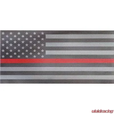 Jeep Wrangler Grill Inserts 07-18 JK Thin Red Line Under The Sun Inserts - INSRT-TRL-JK