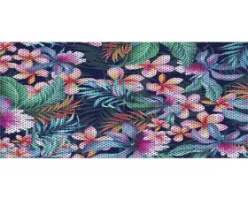 Jeep JK Grille Insert Tropical Flowers Under The Sun Inserts