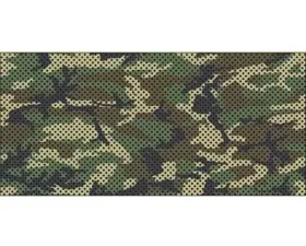 Jeep Wrangler Grill Inserts 2018-Present JL Woodland Camo Under The Sun Inserts