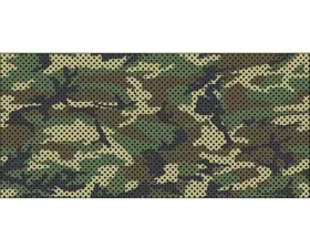 Jeep Gladiator Grill Inserts 2020-Present Gladiator Woodland Camo Under The Sun Inserts