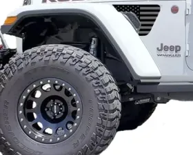 Under The Sun Inserts Jeep Fender Vent Decals 2 Piece Blackout For 18-Pres Wrangler JL/Gladiator