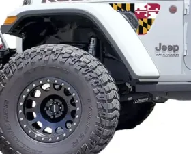 Under The Sun Inserts Jeep Fender Vent Decals 2 Piece Maryland State For 18-Pres Wrangler JL/Gladiator