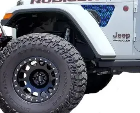 Under The Sun Inserts Jeep Fender Vent Decals 2 Piece Mermaid Scales For 18-Pres Wrangler JL/Gladiator