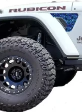 Under The Sun Inserts Jeep Fender Vent Decals 2 Piece Mermaid Scales For 18-Pres Wrangler JL/Gladiator                                     - VNTDCL-MERMD-JL/JT - Image 5