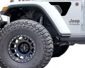 Under The Sun Inserts Jeep Fender Vent Decals 2 Piece Flat Black For 18-Pres Wrangler JL/Gladiator