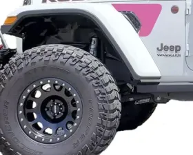 Under The Sun Inserts Jeep Fender Vent Decals 2 Piece Pink For 18-Pres Wrangler JL/Gladiator