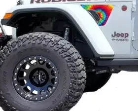 Under The Sun Inserts Jeep Fender Vent Decals 2 Piece Tie Dye For 18-Pres Wrangler JL/Gladiator