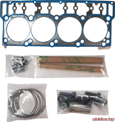 ATS Diesel 1998.5-02 5.9L Cummins 3-Piece Pulse Flow Exhaust Manifold Kit T-3 Turbo Flange Non Wastegated Ceramic Coated Black - 204-930-2218