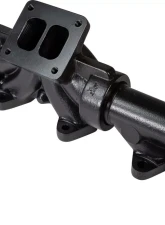 ATS Diesel 1994-98 5.9L Cummins 3-Piece Pulse Flow Exhaust Manifold Kit T-4 Turbo Flange Non Wastegated Ceramic Coated Black                                     - 204-943-2164 - Image 5