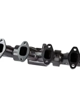 ATS Diesel 1994-98 5.9L Cummins 3-Piece Pulse Flow Exhaust Manifold Kit T-4 Turbo Flange Non Wastegated Ceramic Coated Black                                     - 204-943-2164 - Image 3