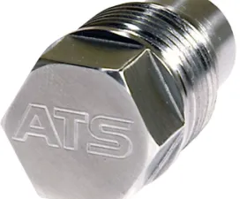 ATS Diesel Drain Plug 1-Inch Dia 3/8 Hex Stainless Steel W/ Magnet