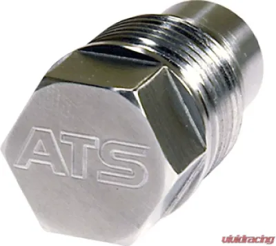 ATS Diesel Drain Plug 1-Inch Dia 3/8 Hex Stainless Steel W/ Magnet - 402-009-1000