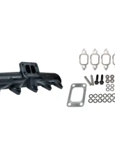 ATS Diesel T3 Single Piece Pulse Flow Exhaust Manifold Kit Dodge 5.9L 12V Cummins 1994-1998                                     - 204-931-2164 - Image 2