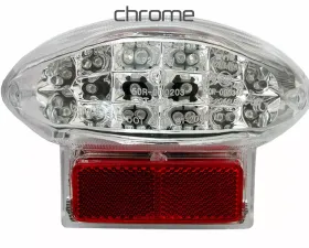 Competition Werkes Integrated Taillight Clear Chrome Suzuki GSX1300RR 97-07