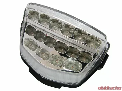 Competition Werkes Integrated Taillight Clear Chrome Diffuser Honda CBR1000RR 08-18 - MPH-30108CD